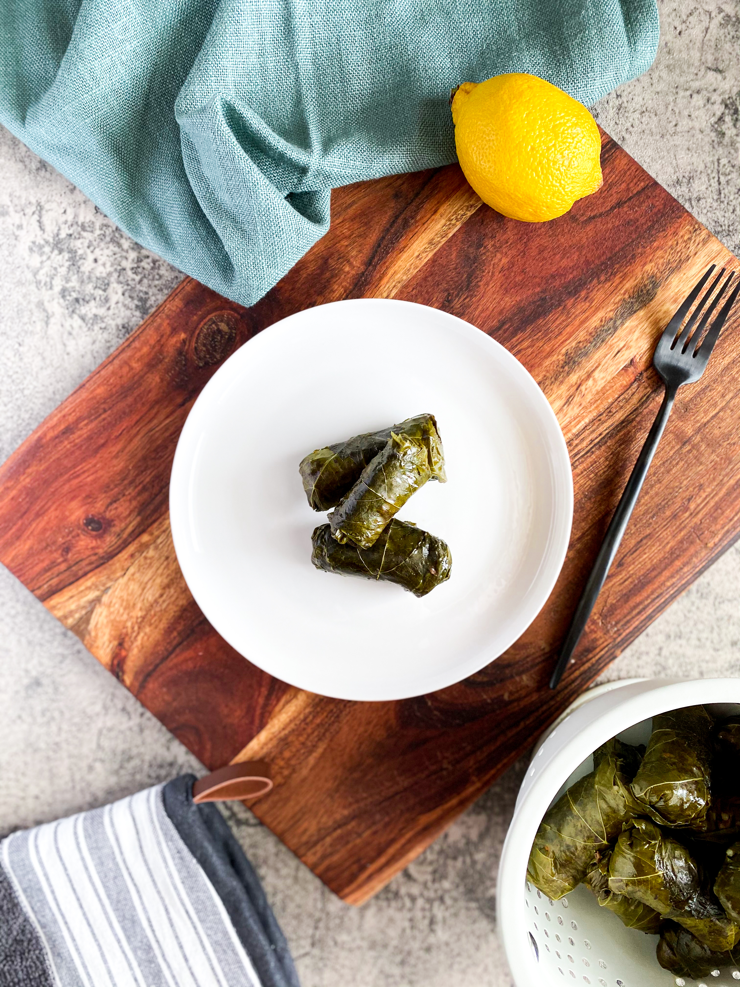 Vegan Stuffed Grape Leaves